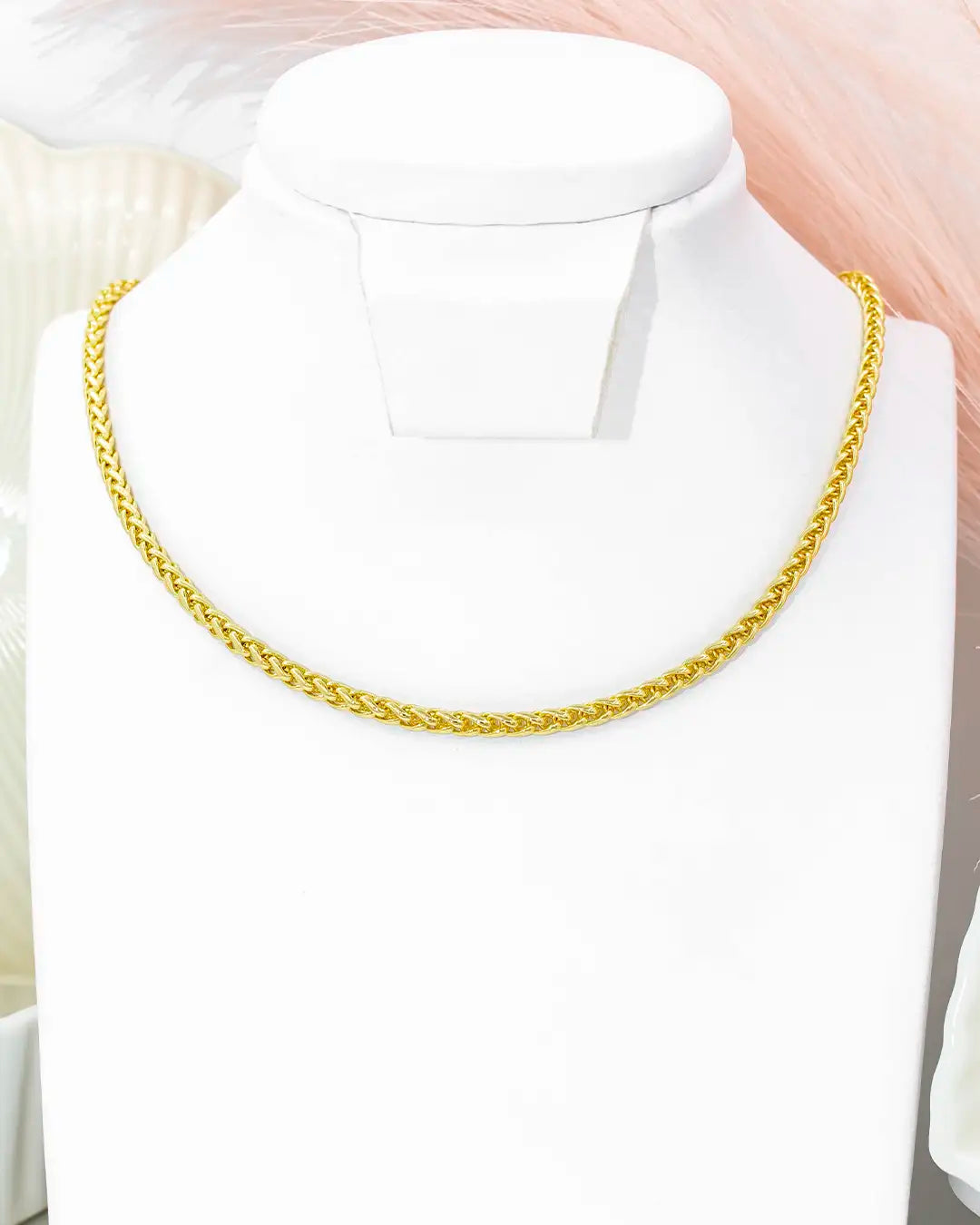 Cadena tejido cuerda