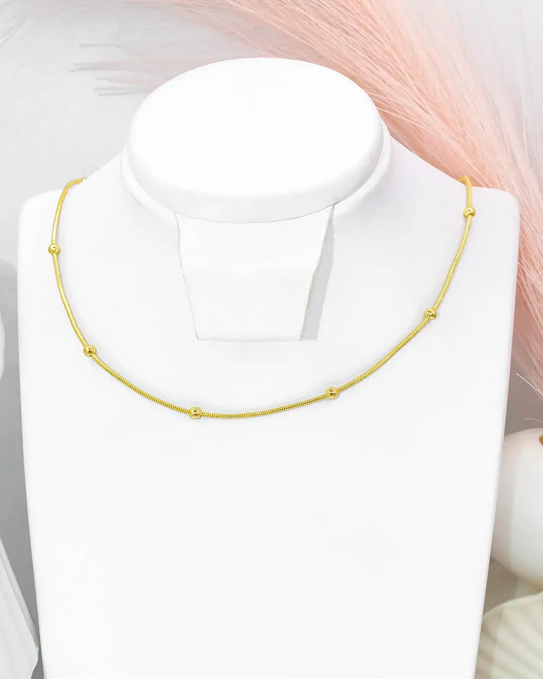 Cadena cola de ratón balín