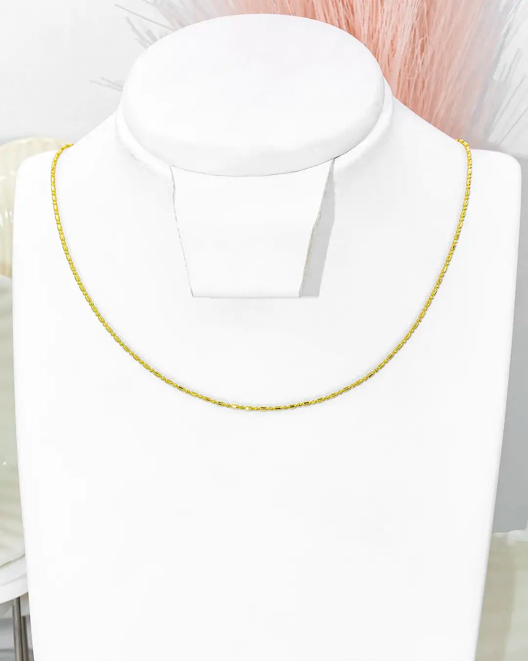 Cadena palito bolita aguja