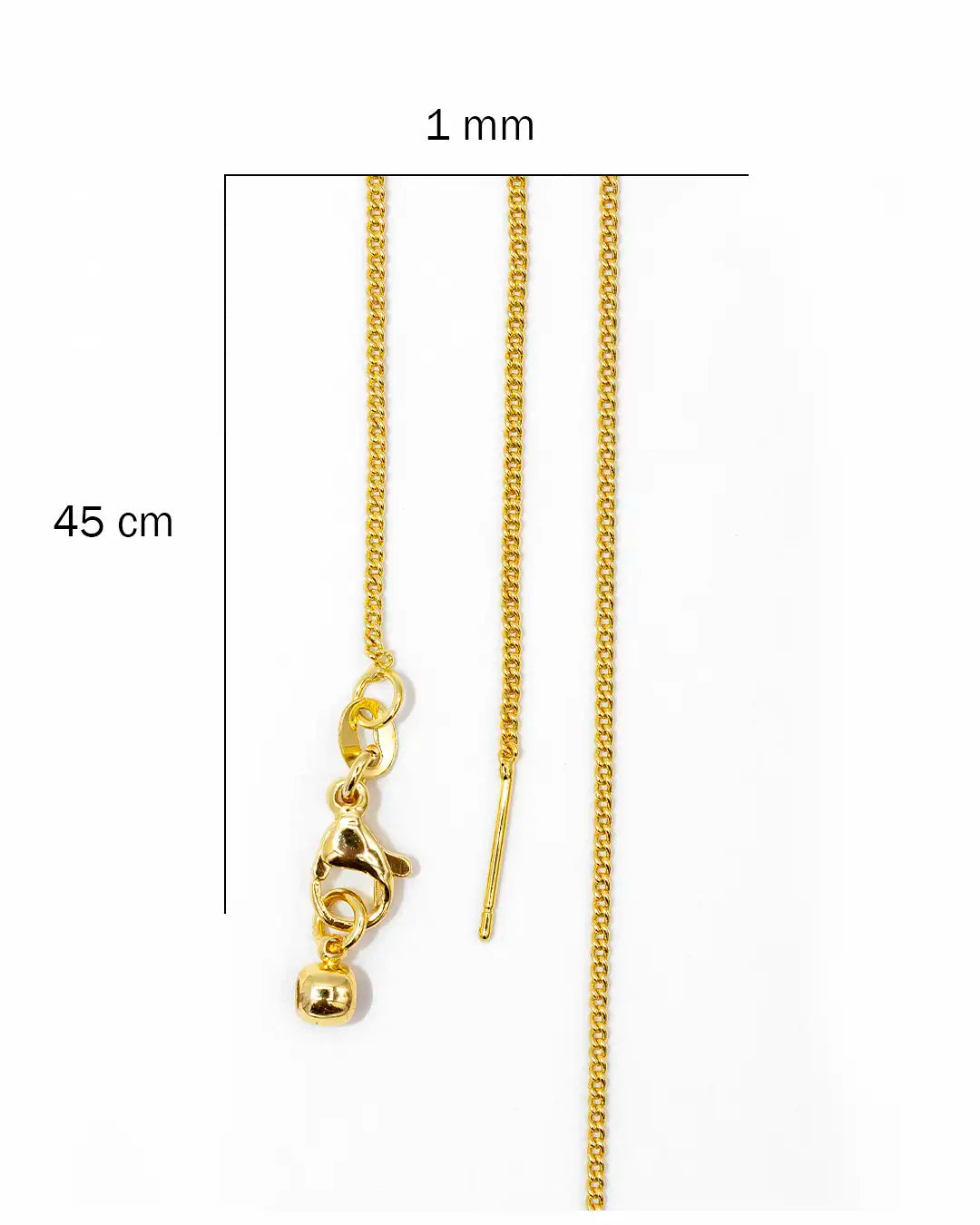 Cadena cubana mini aguja