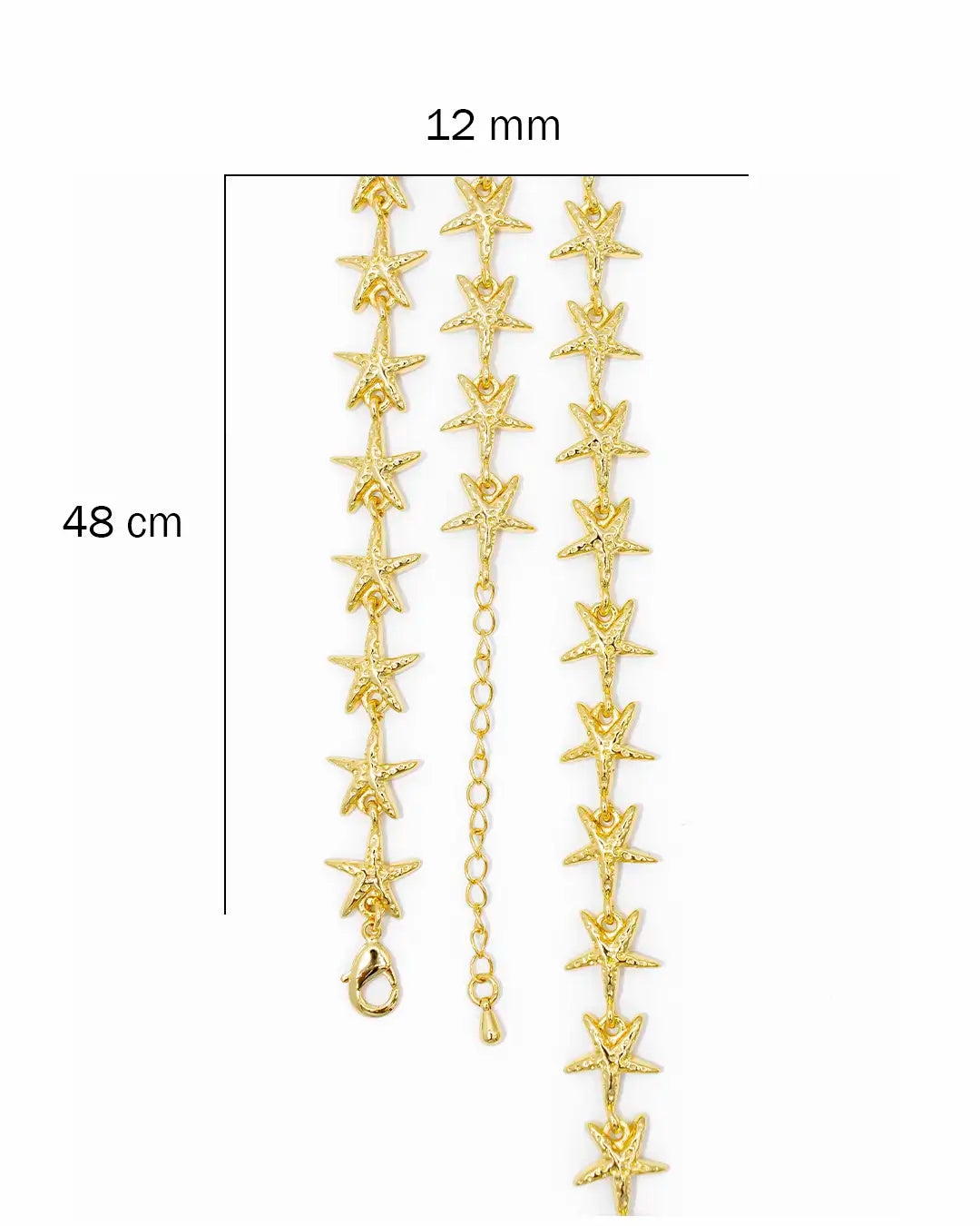 Cadena estrella de mar seguida