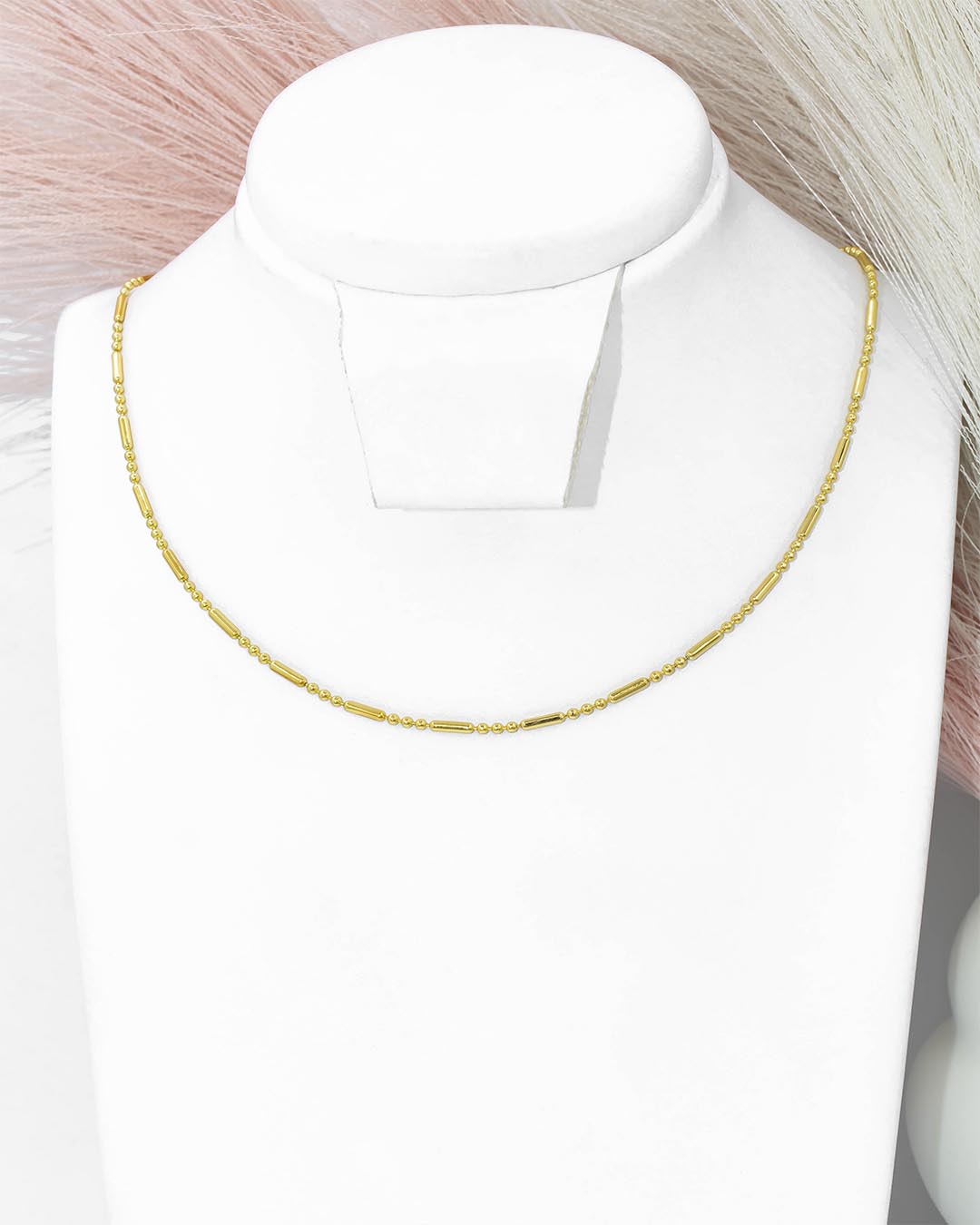 Cadena bolita palito aguja