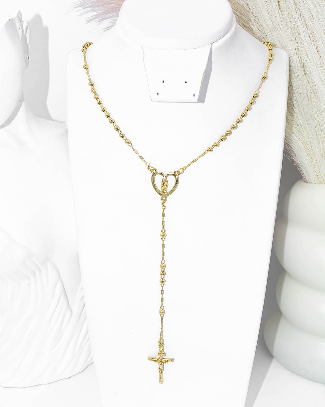 Camándula Virgen corazón