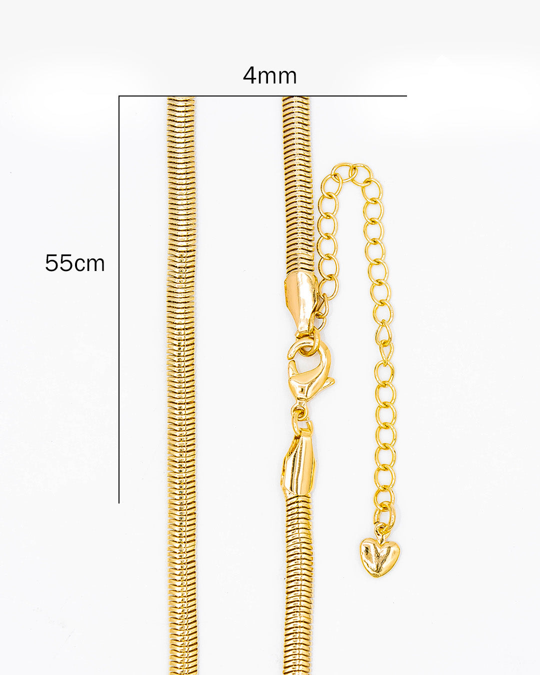 Cadena serpiente 4mm