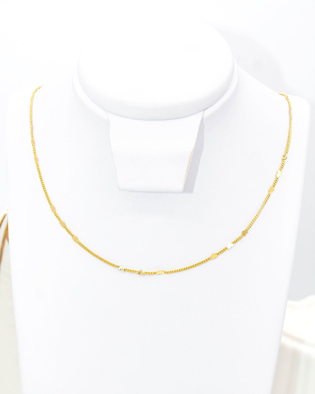 Cadena placa corazón