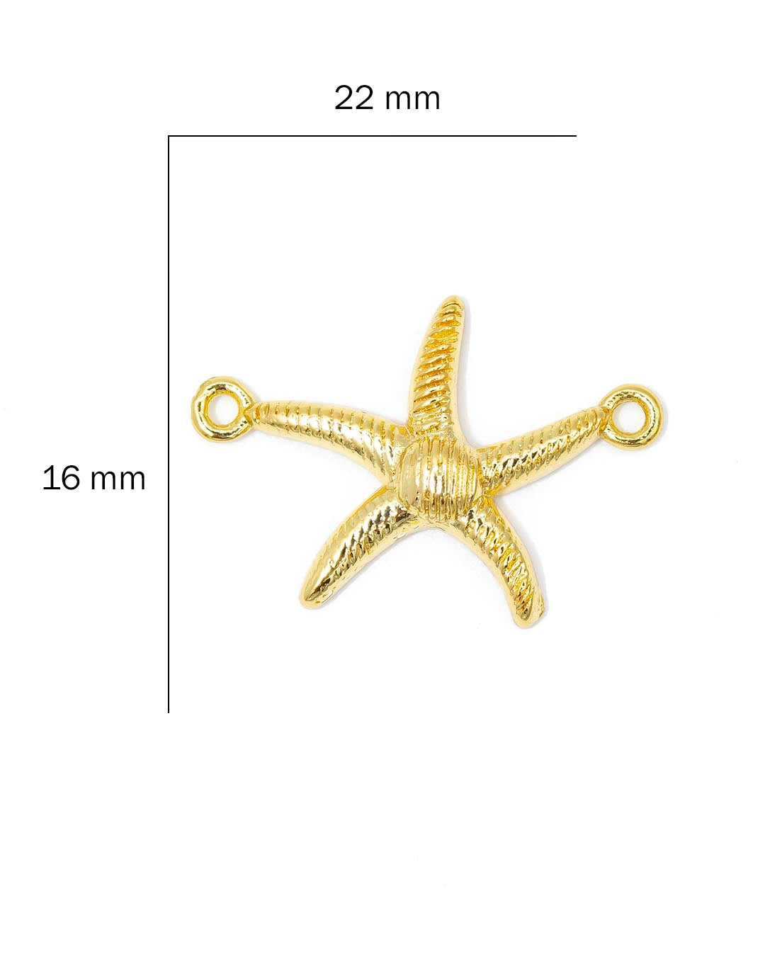 Dije pulsera estrella de mar
