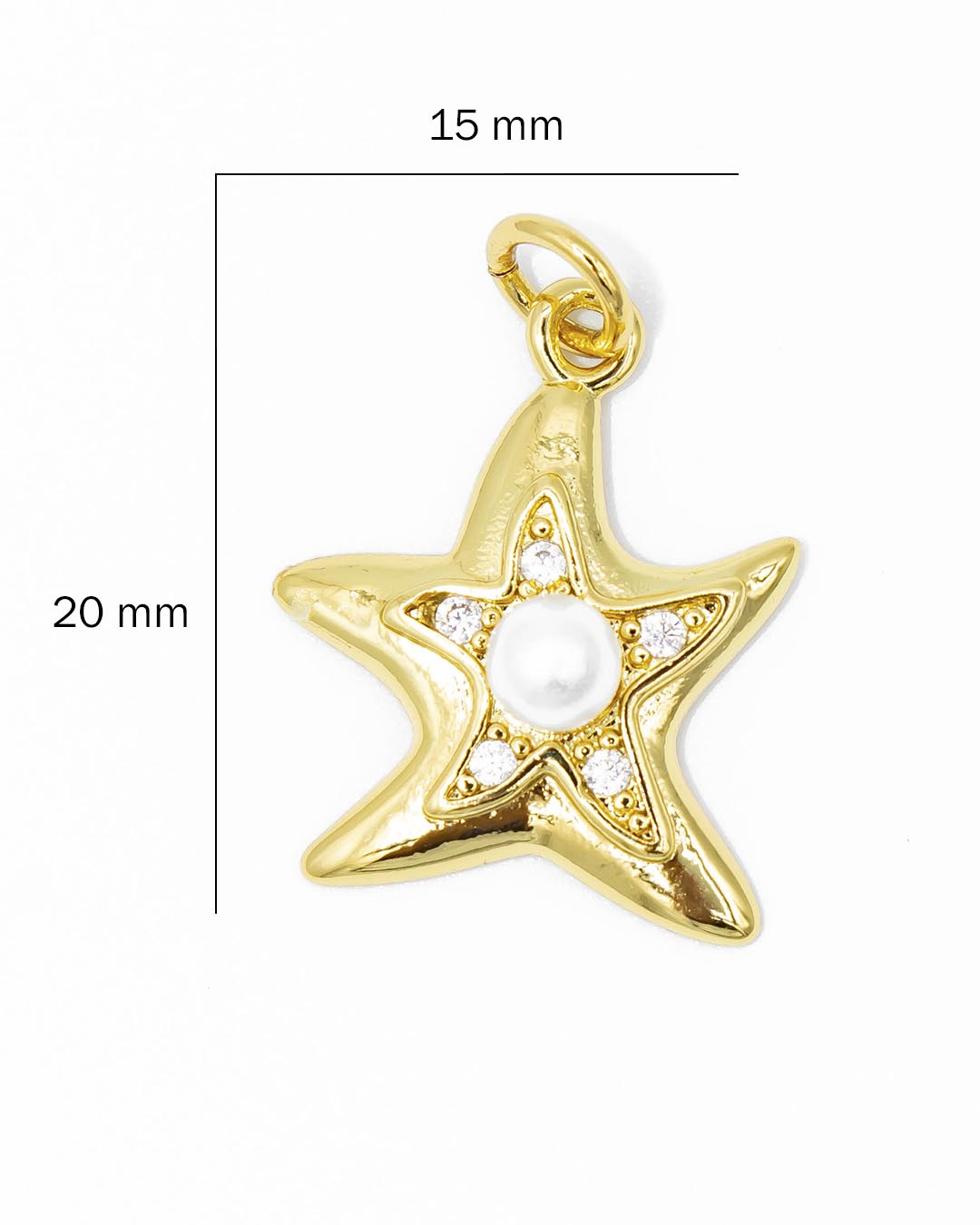 Dije estrella de mar