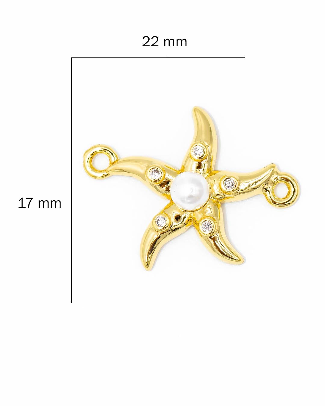 Dije pulsera estrella de mar