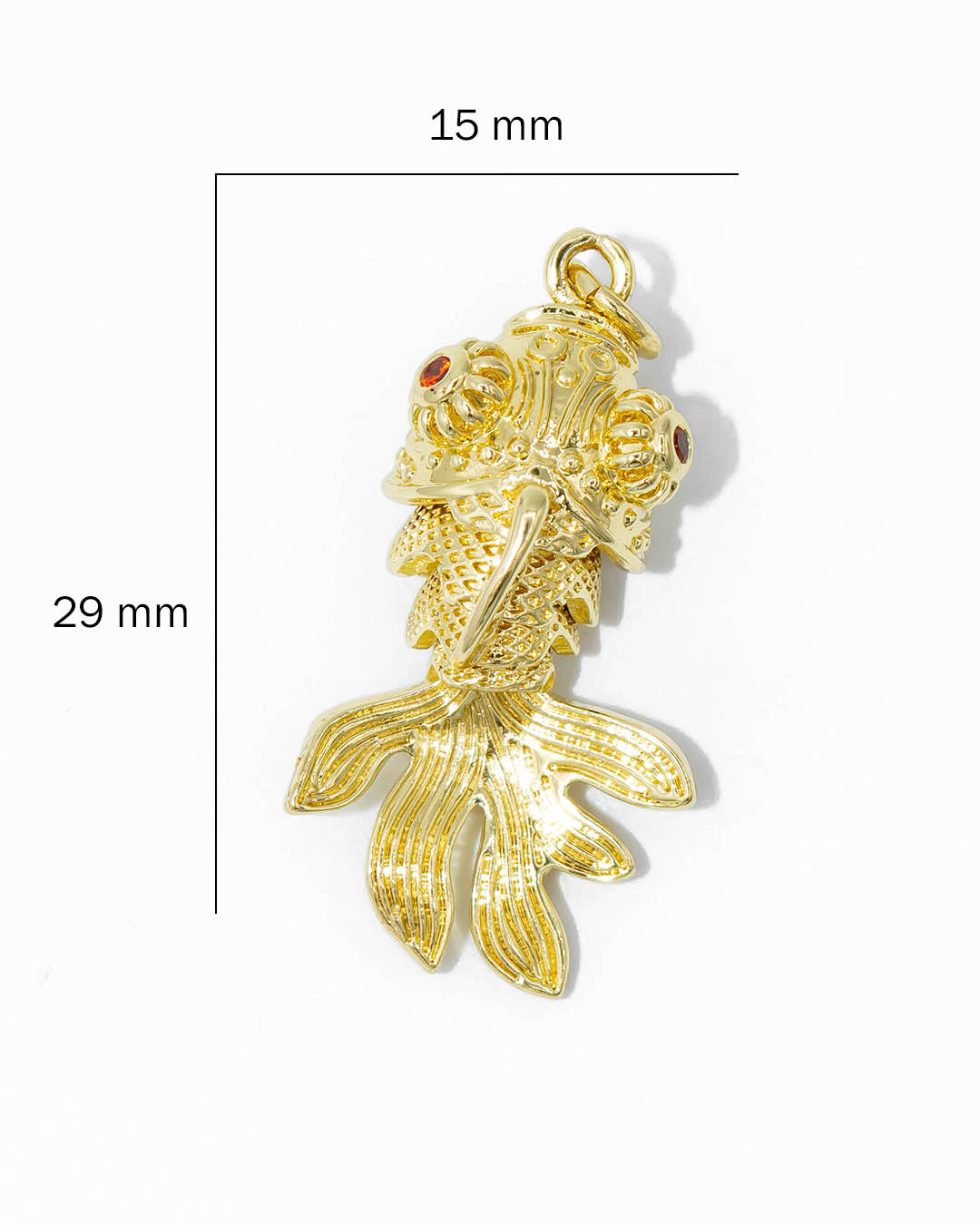 Dije pescado colas grande