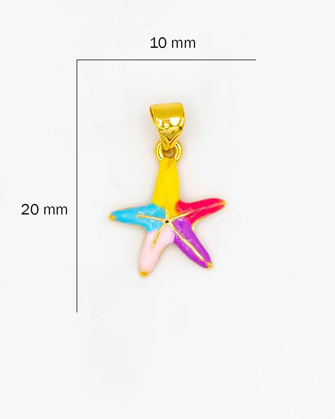 Dije estrella de mar