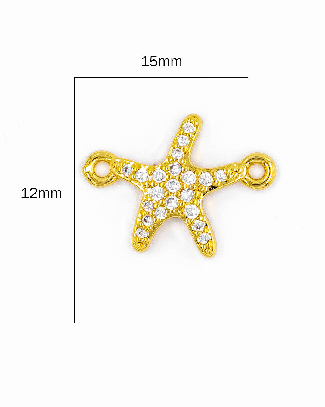 Dije estrella de mar pulsera