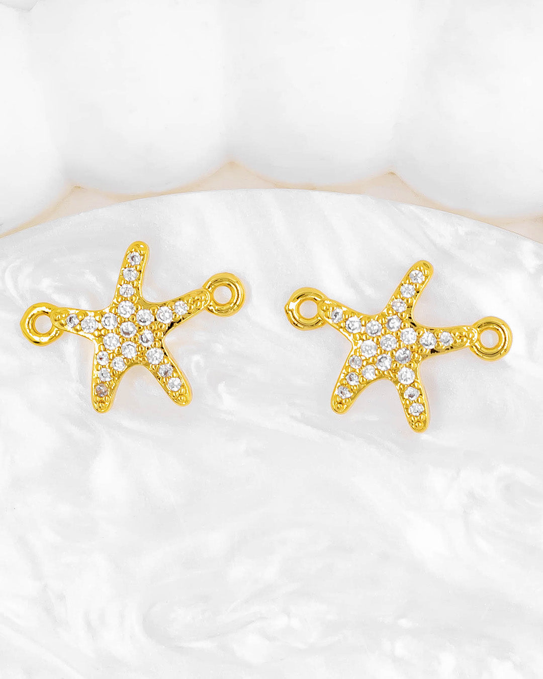 Dije estrella de mar pulsera