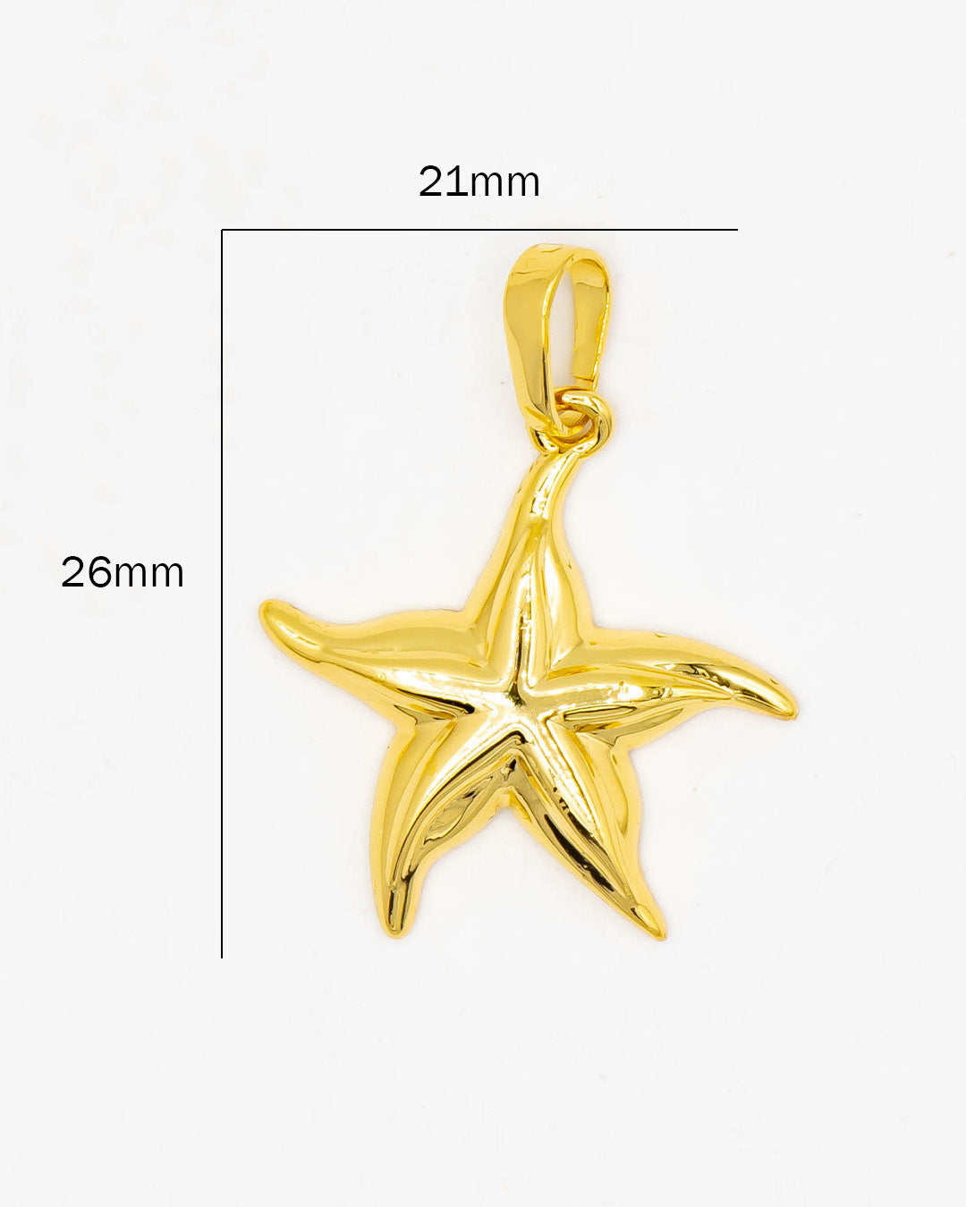 Dije estrella de mar