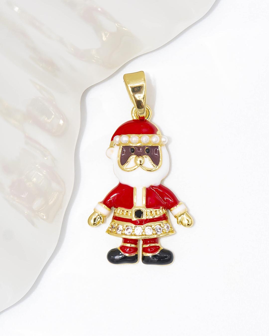 Dije navideño santa