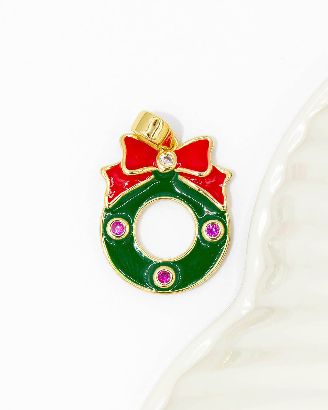 Dije guirnalda navideña