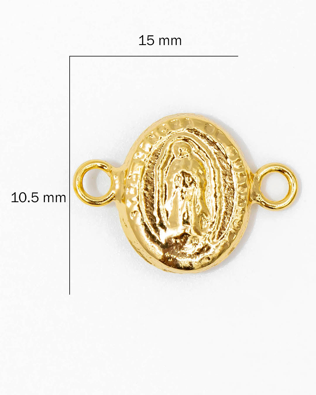 Oro laminado dije Virgen Guadalupe