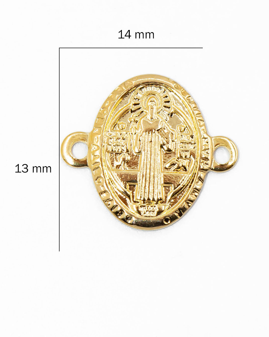 Oro Laminado San Benito pulsera