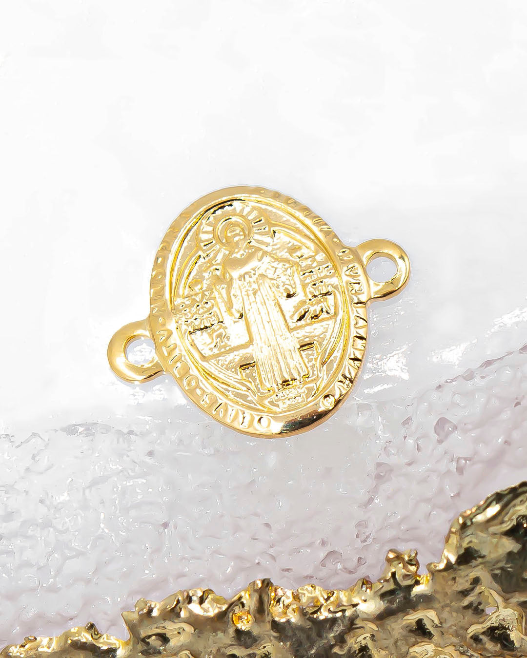 Oro Laminado San Benito pulsera