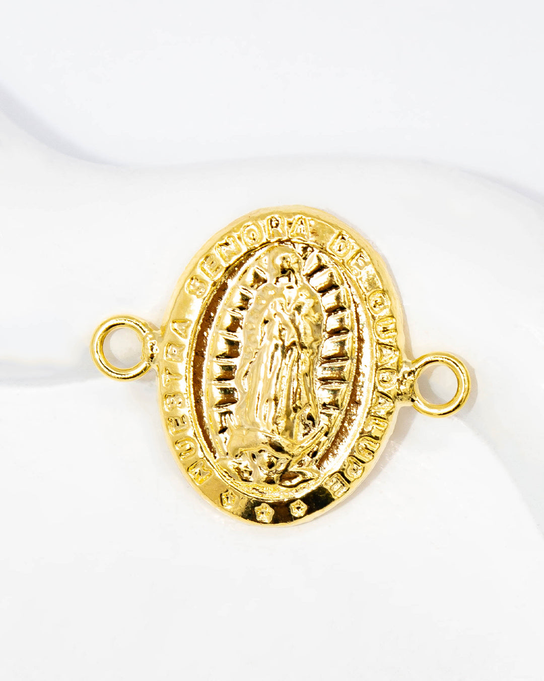 Oro laminado dije virgen de Guadalupe