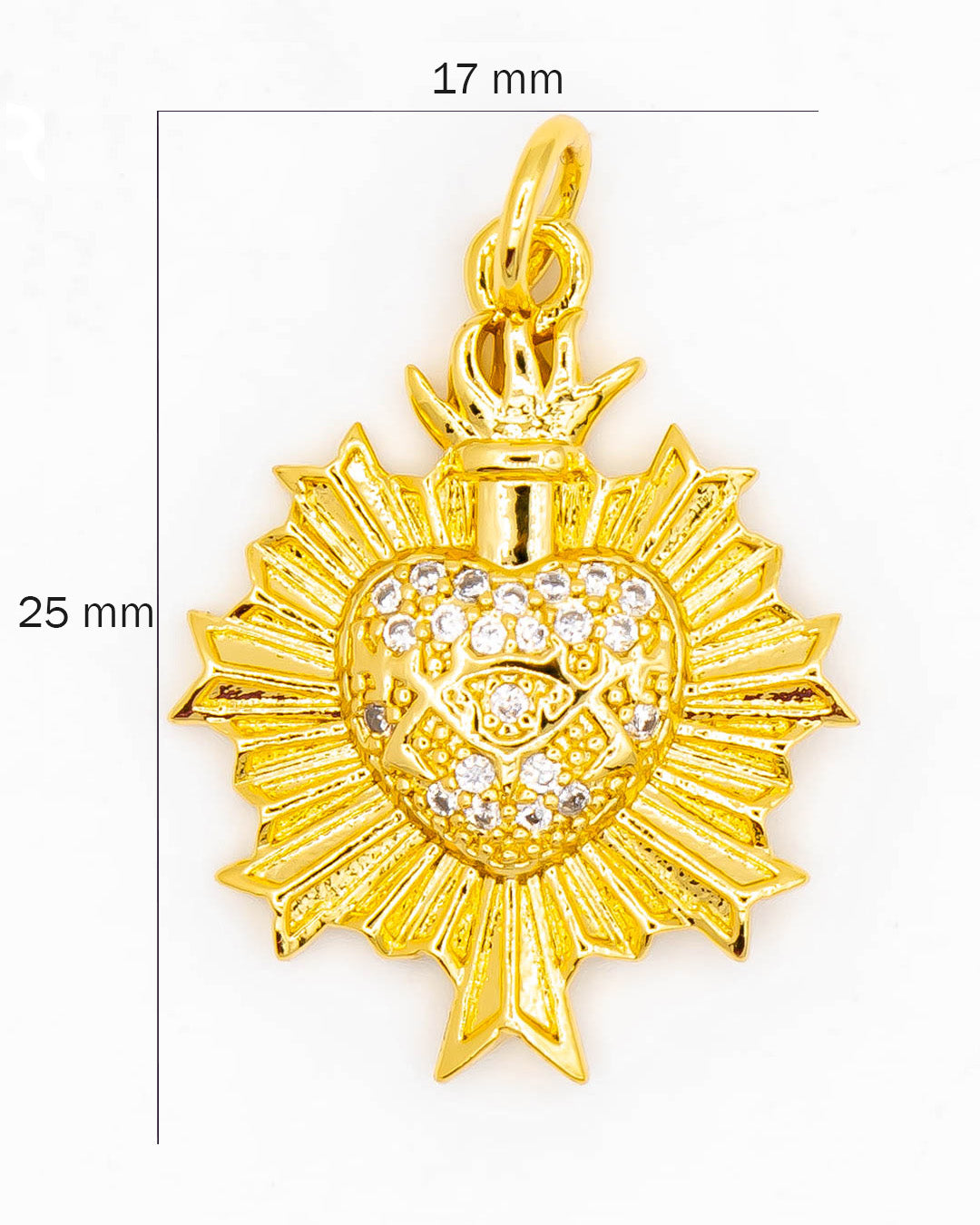 Dije corazón de Jesús