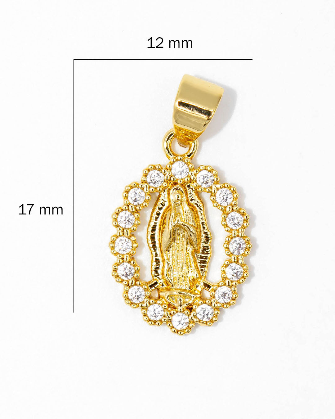 Dije virgen circones mini