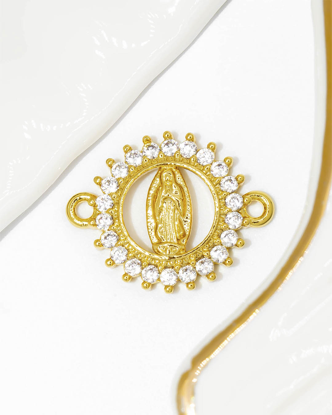 Dije pulsera Virgen Guadalupe
