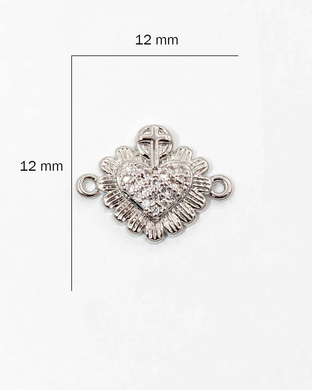 Dije corazón inmaculado circones