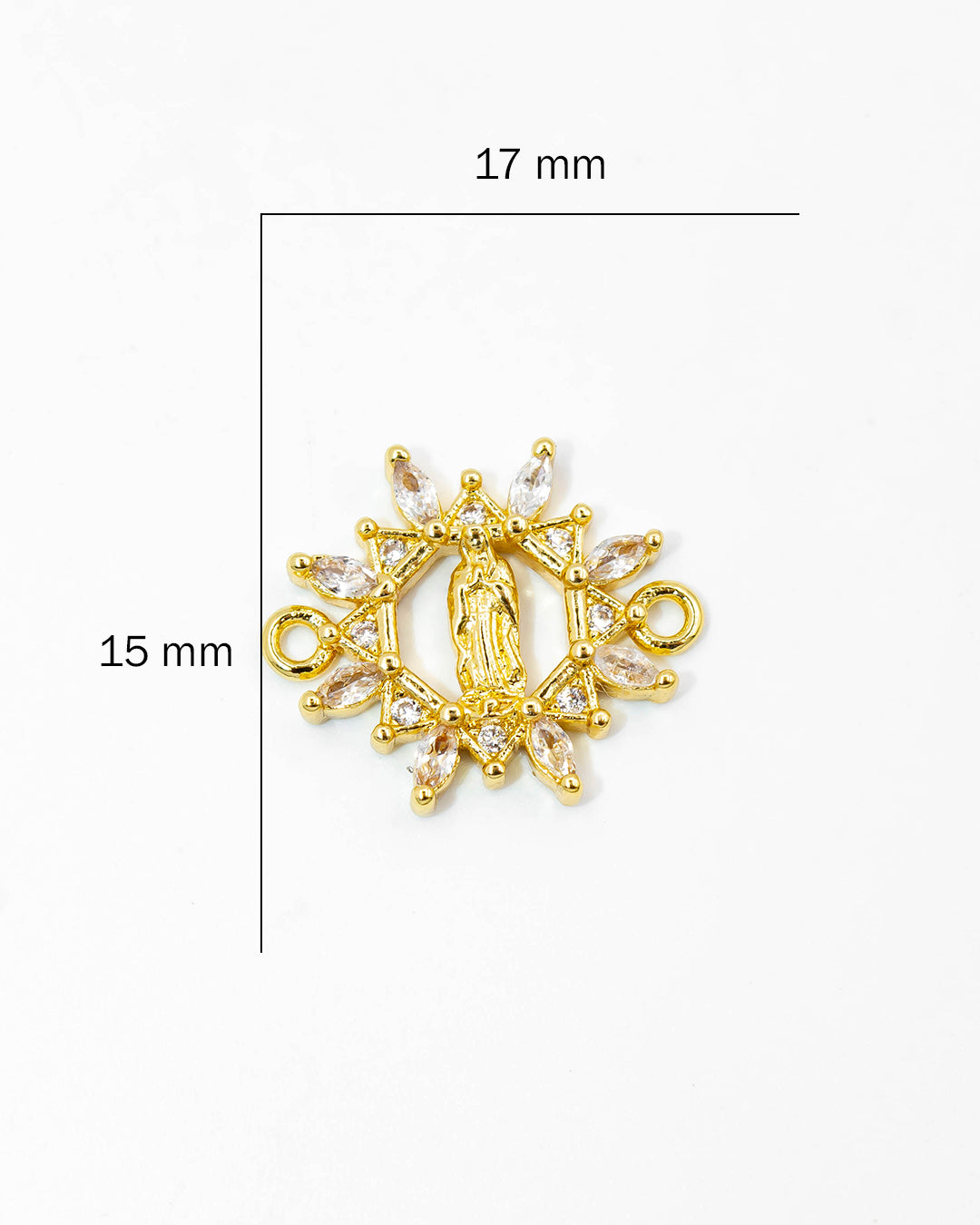 Dije pulsera Virgen Guadalupe