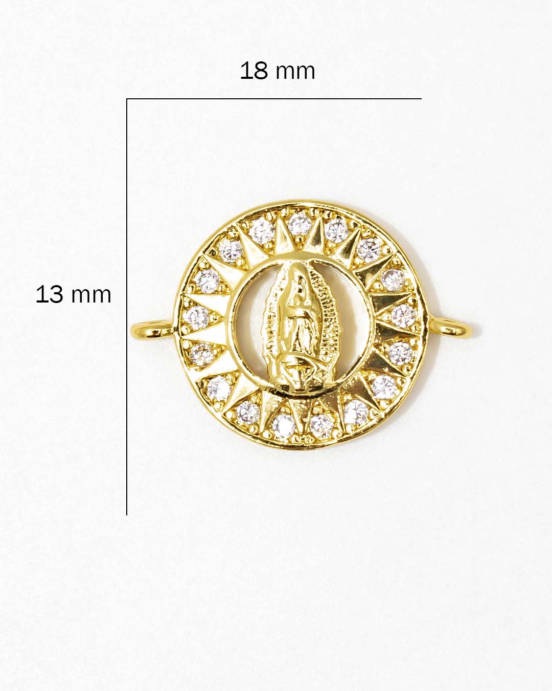 Dije pulsera virgen de Guadalupe