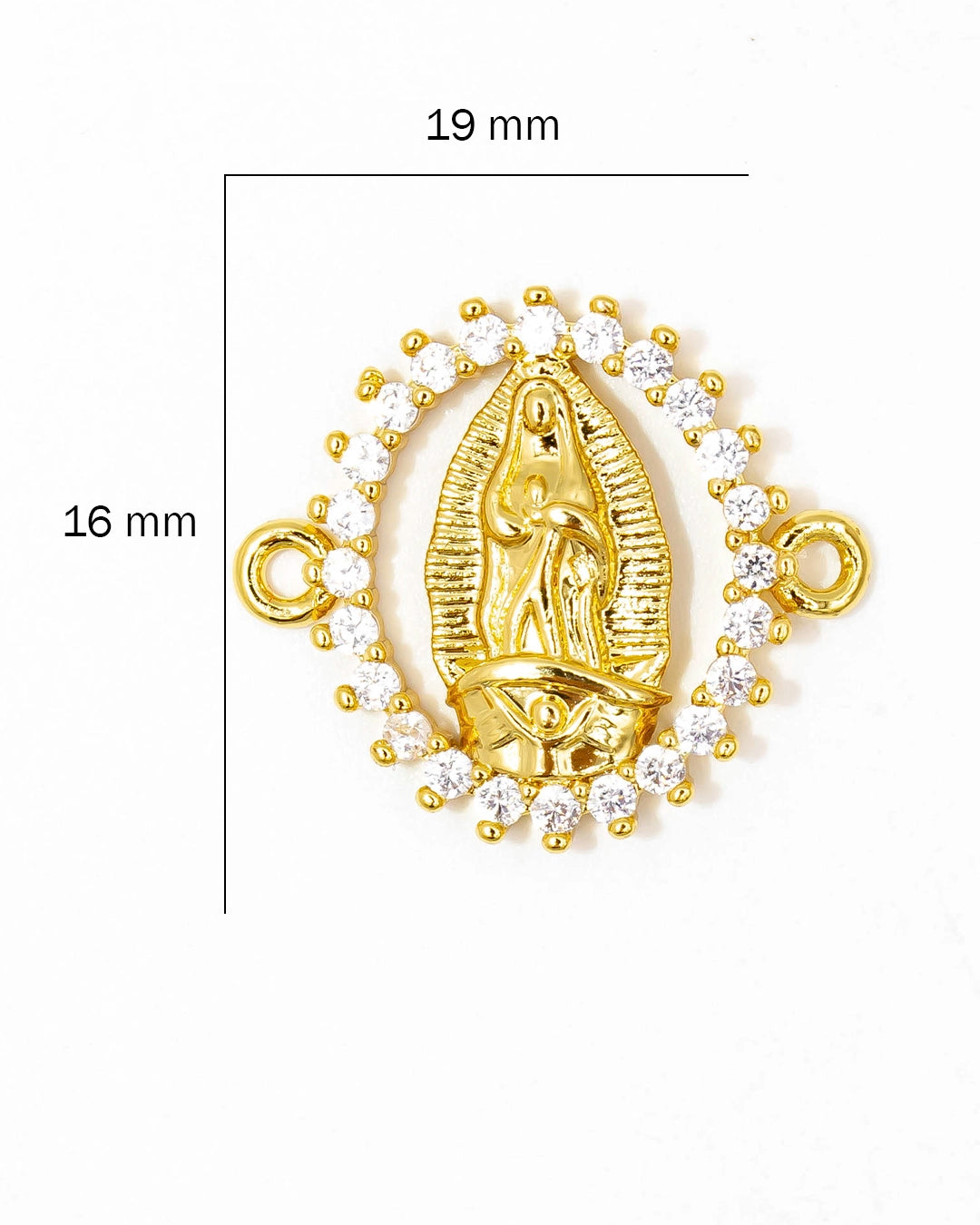 Dije pulsera virgen de Guadalupe