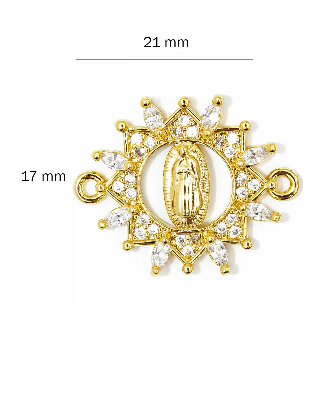 Dije pulsera virgen de Guadalupe