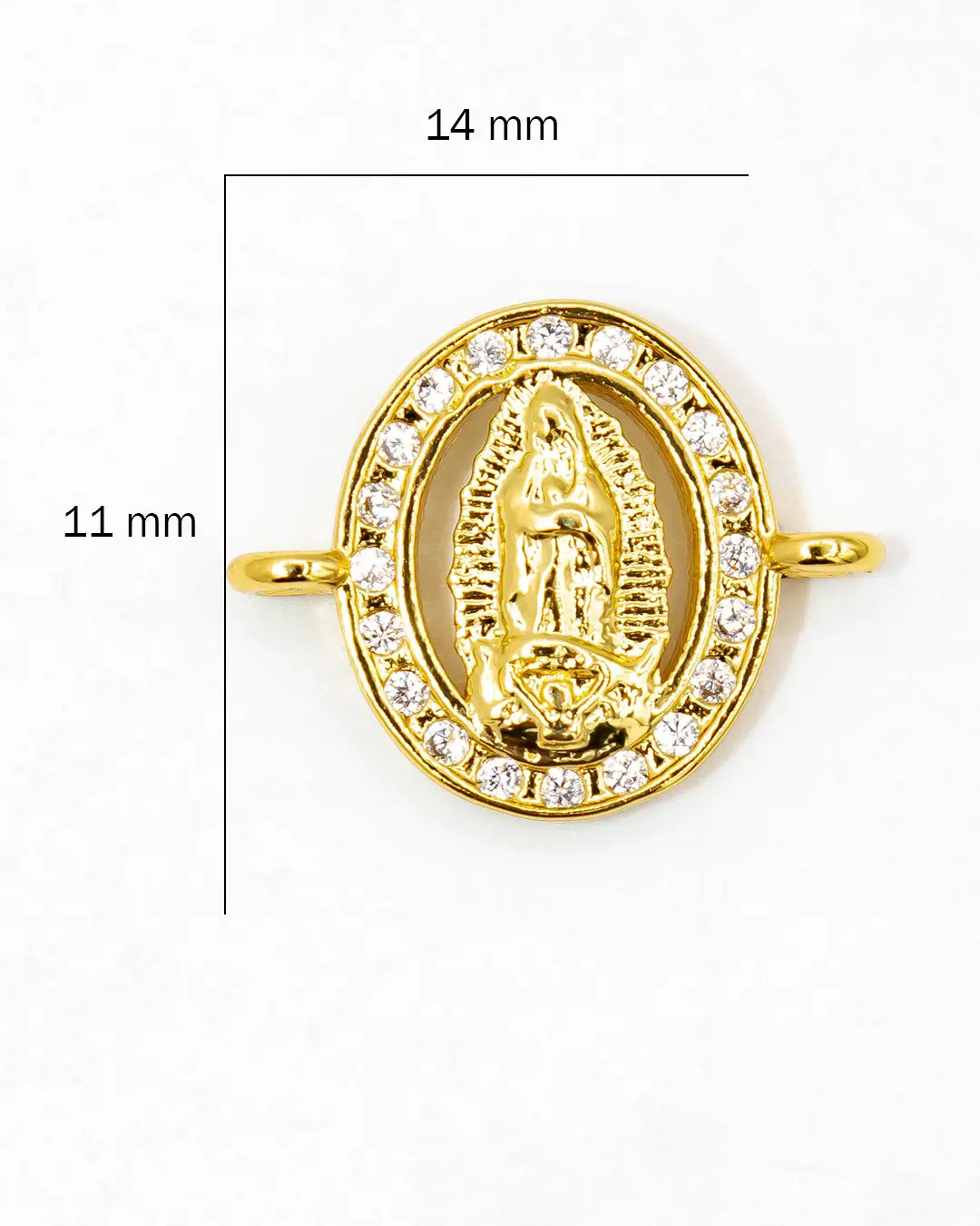 Dije pulsera virgen de Guadalupe