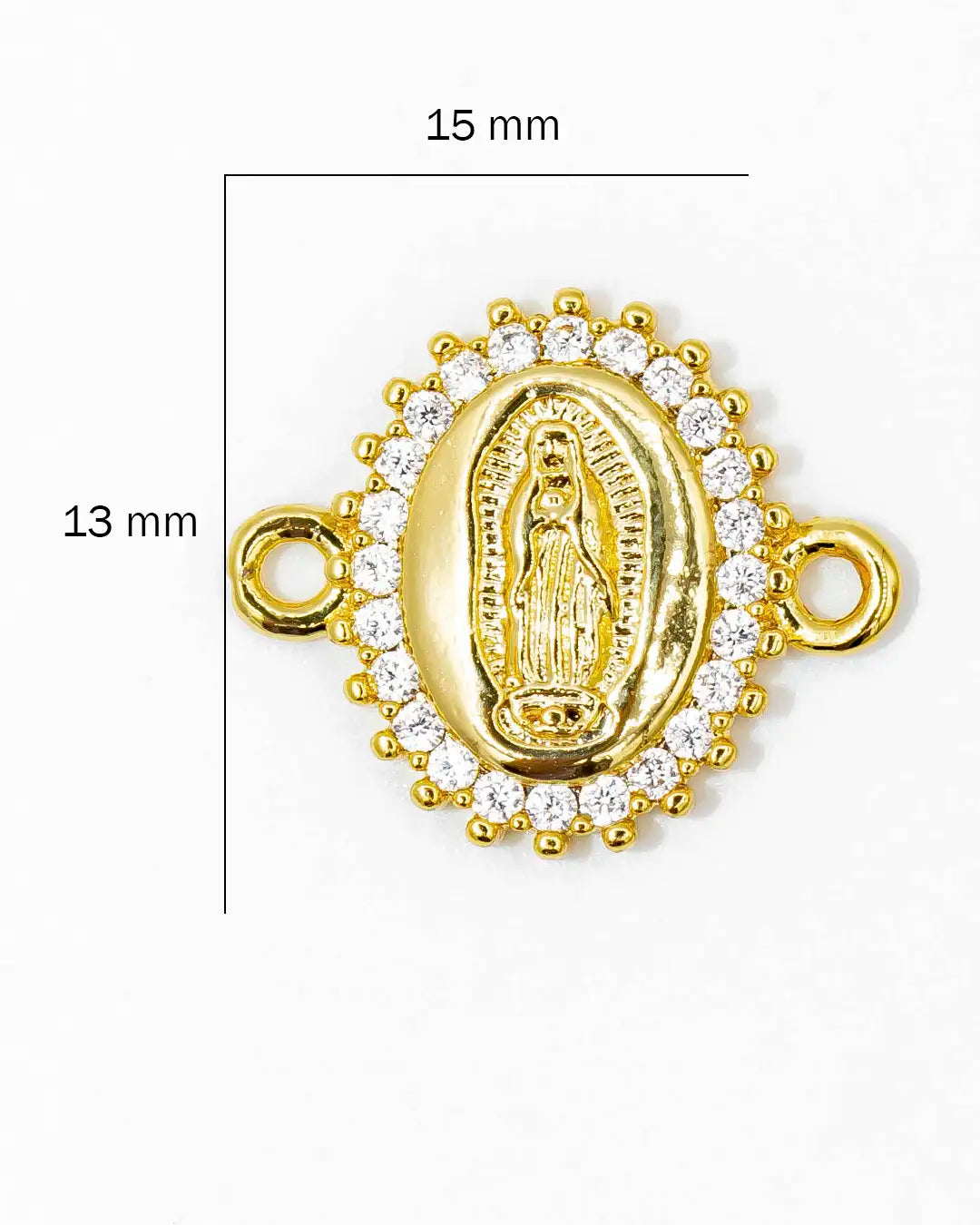 Dije pulsera Virgen de Guadalupe