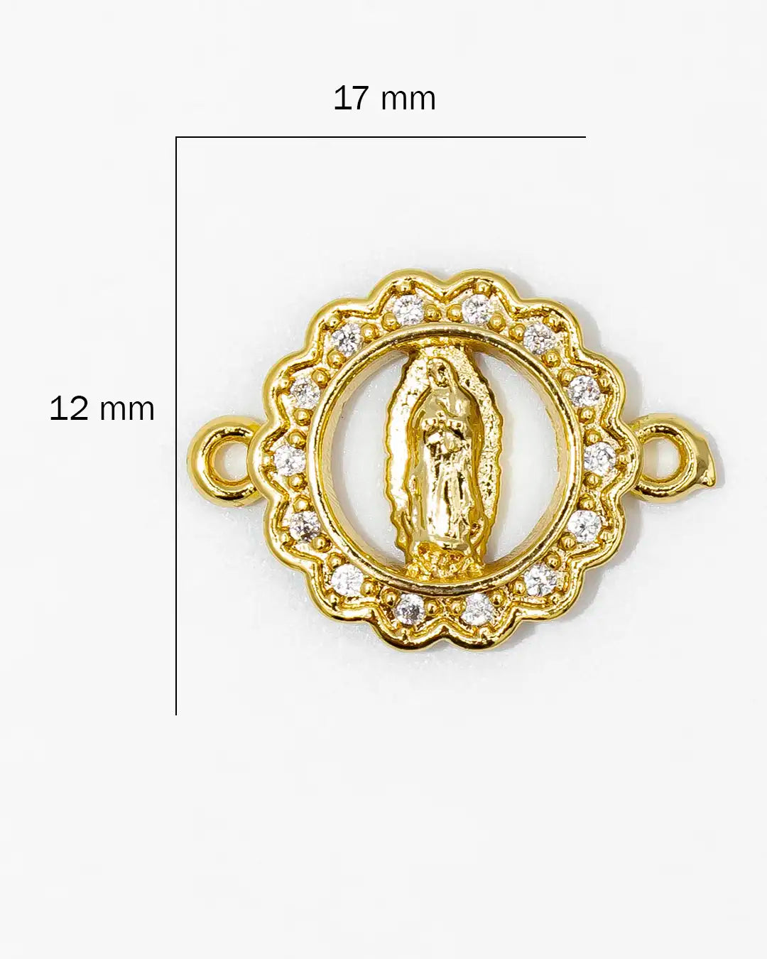 Dije pulsera Virgen Guadalupe