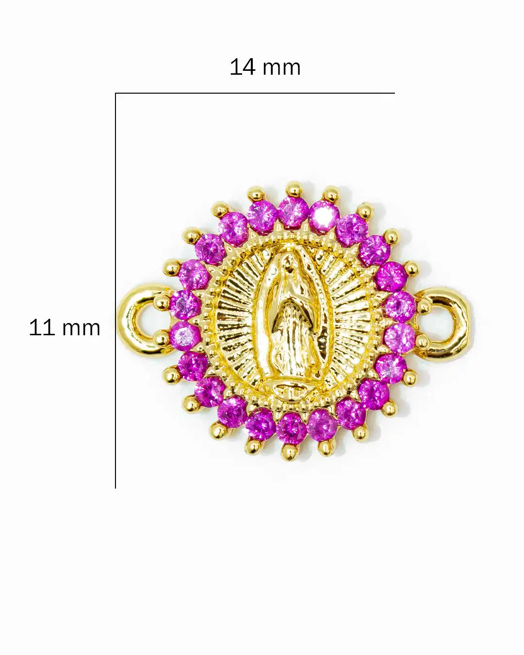 Dije pulsera Virgen Guadalupe