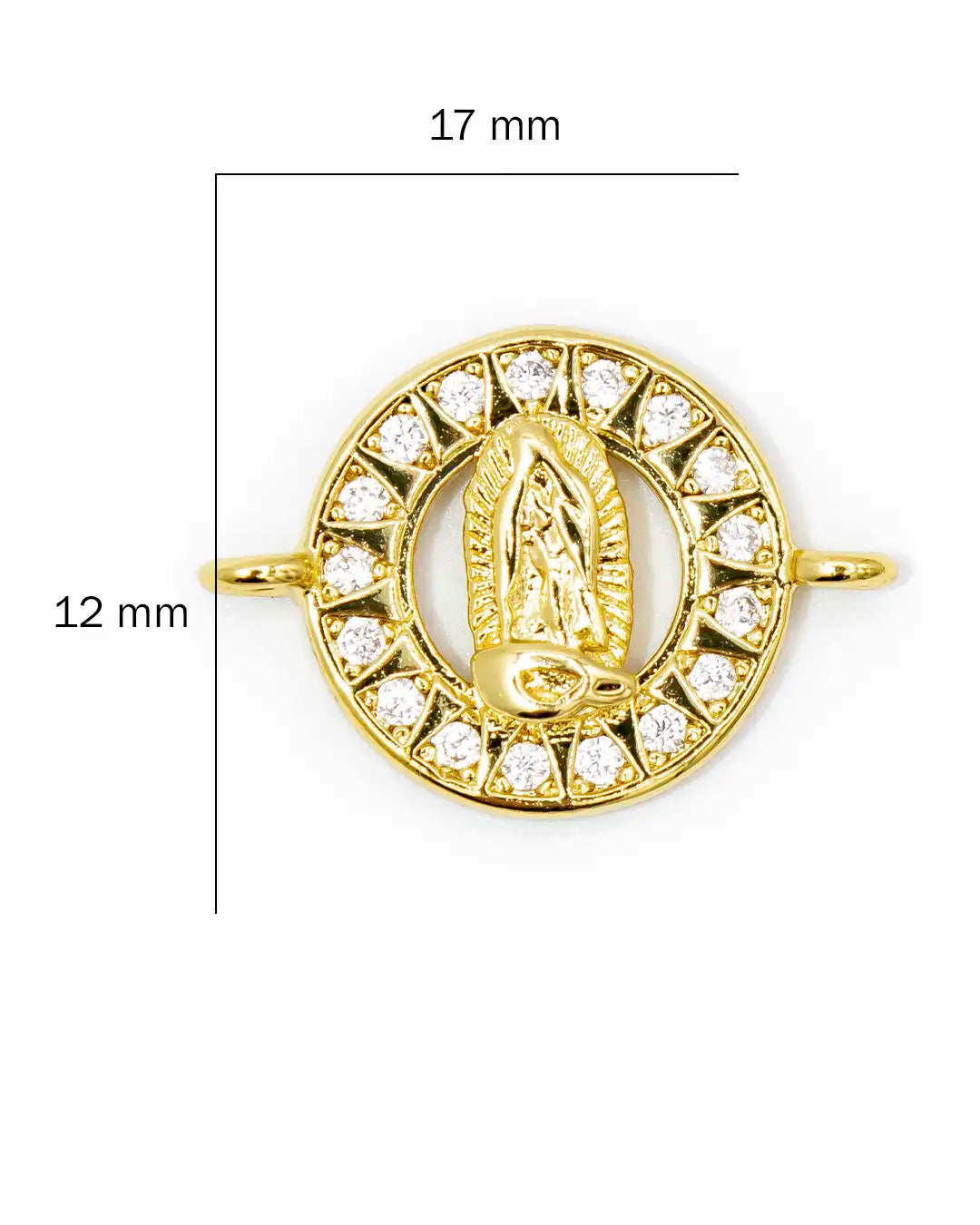 Dije pulsera Virgen Guadalupe