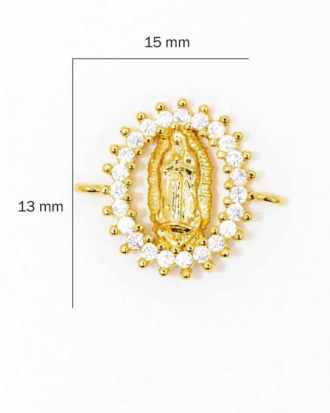Dije pulsera Virgen Guadalupe
