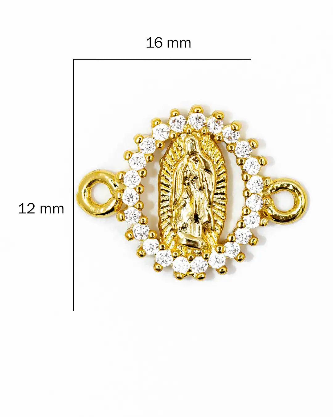 Dije pulsera Virgen Guadalupe