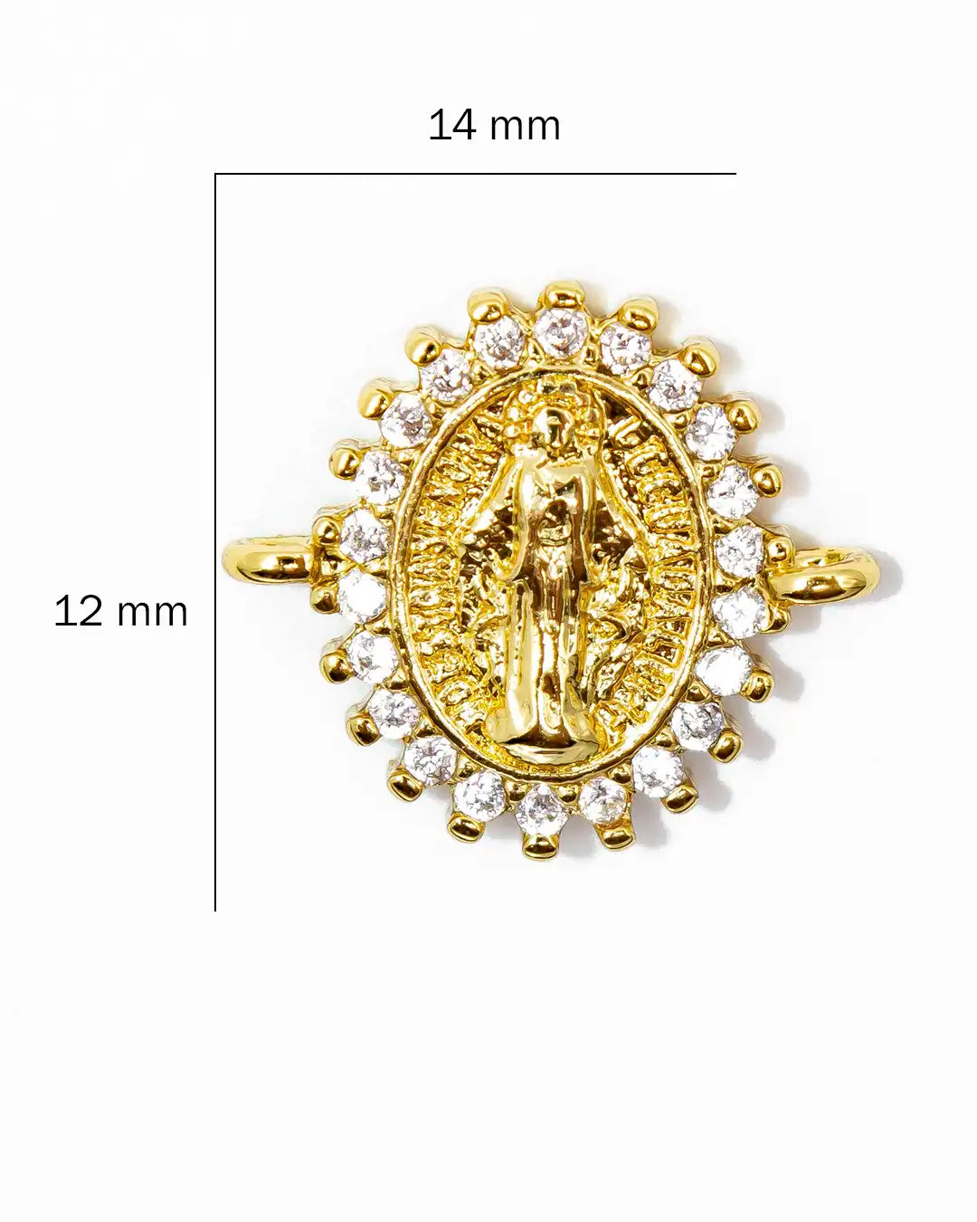 Dije pulsera Virgen Milagrosa