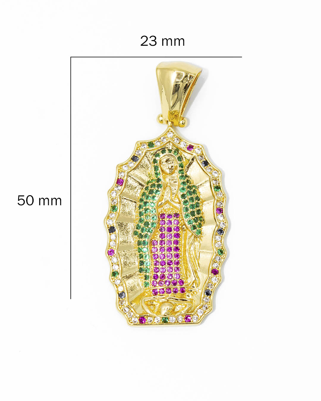 Dije Virgen Guadalupe grande