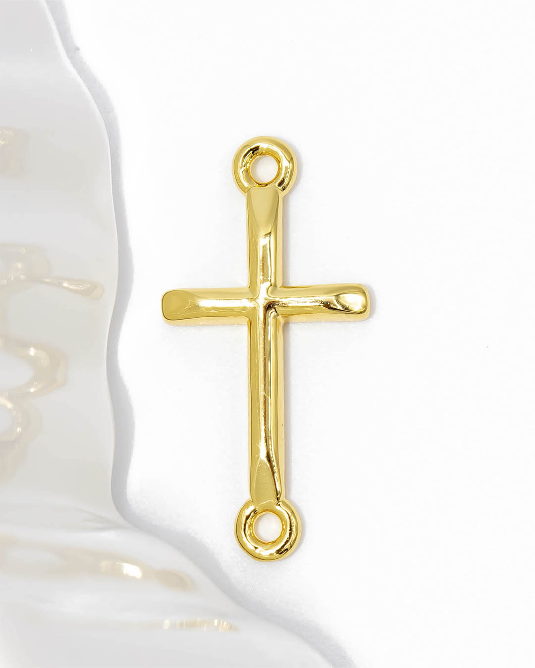 Dije pulsera cruz