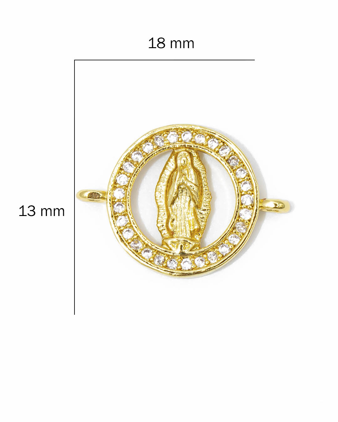 Dije pulsera Virgen Guadalupe