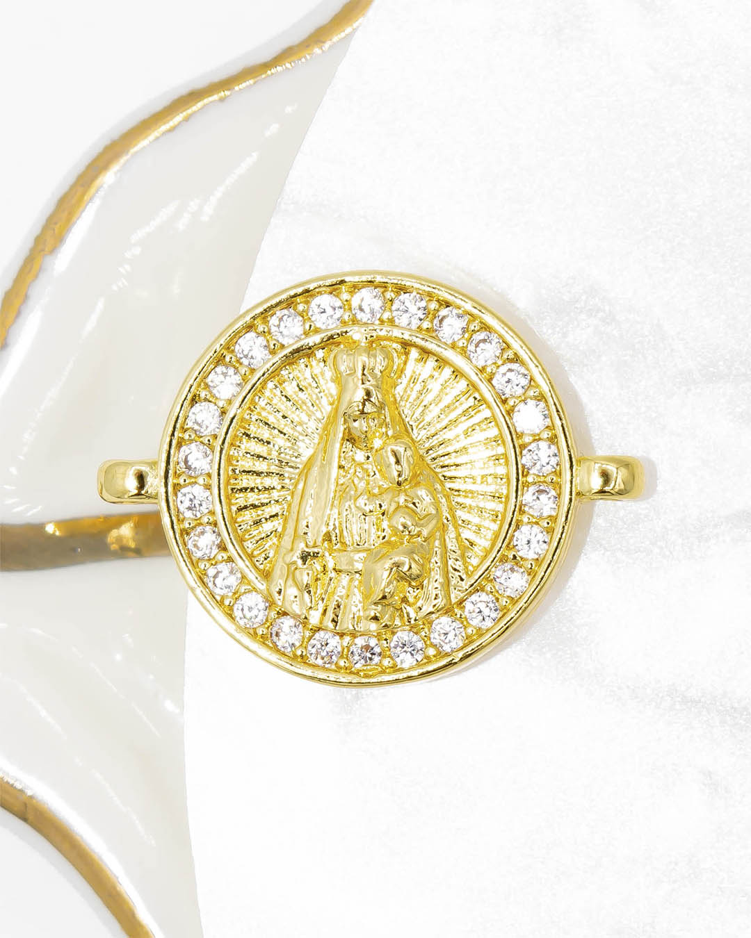 Dije pulsera Virgen del Carmen