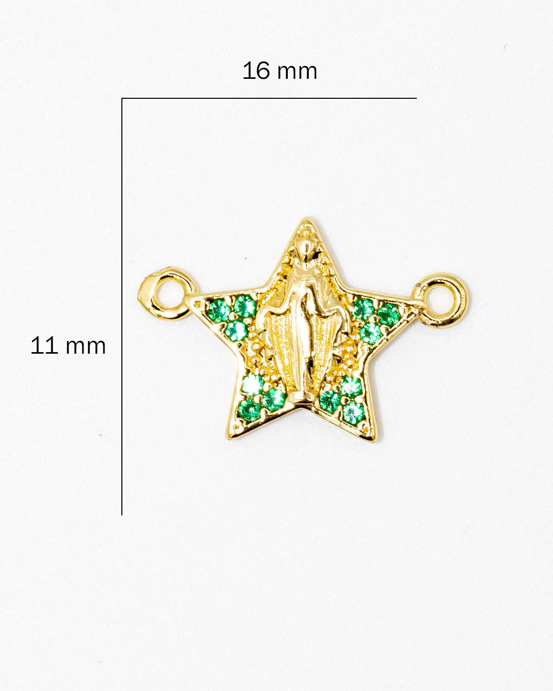 Dije virgen estrella