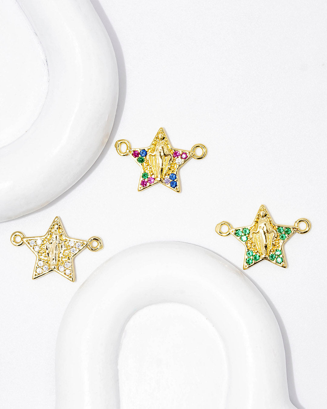 Dije virgen estrella