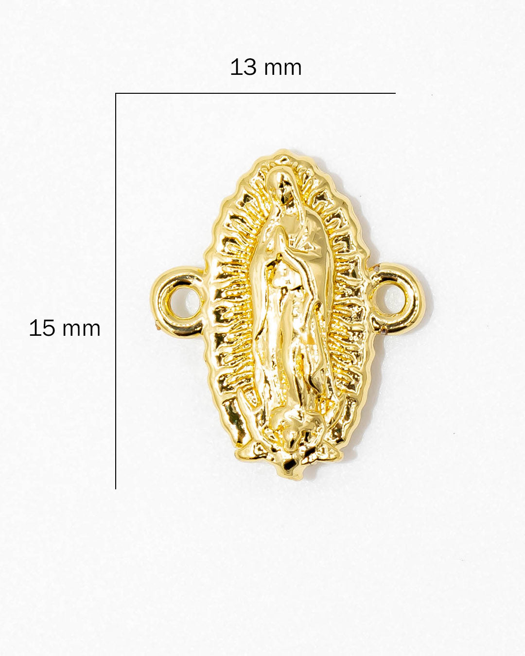 Dije virgen Guadalupe pulsera