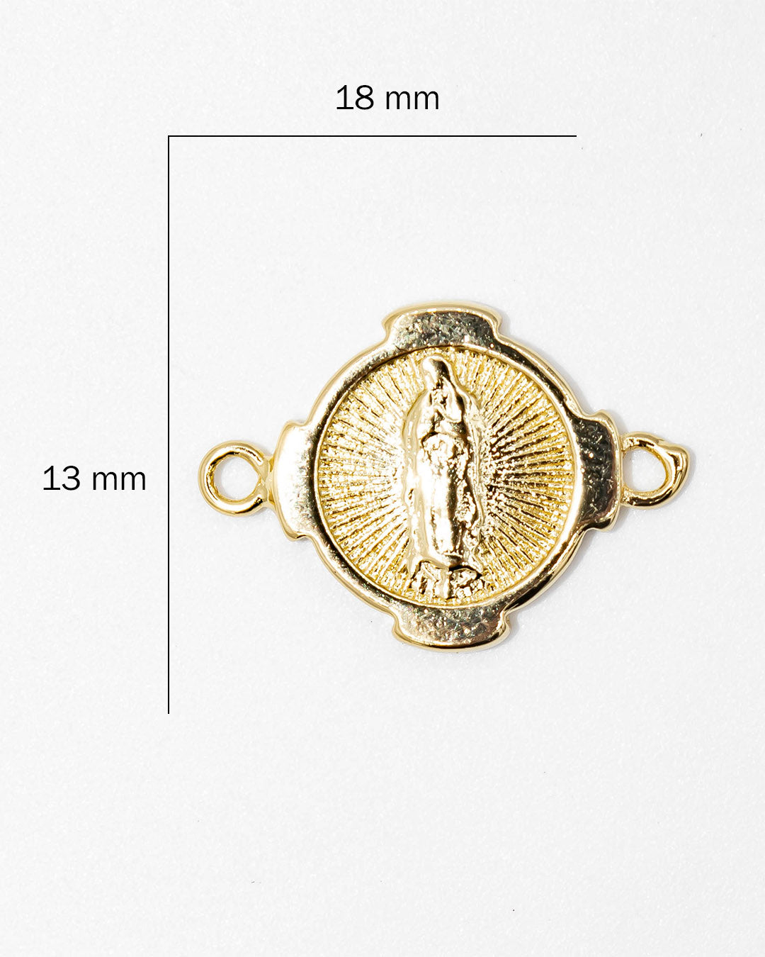 Dije virgen Guadalupe pulsera