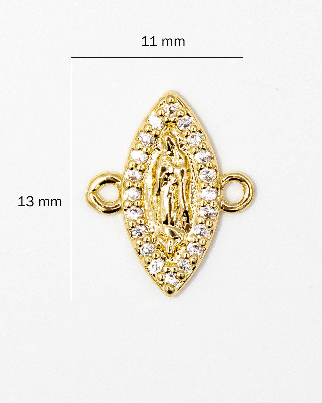 Dije virgen pulsera