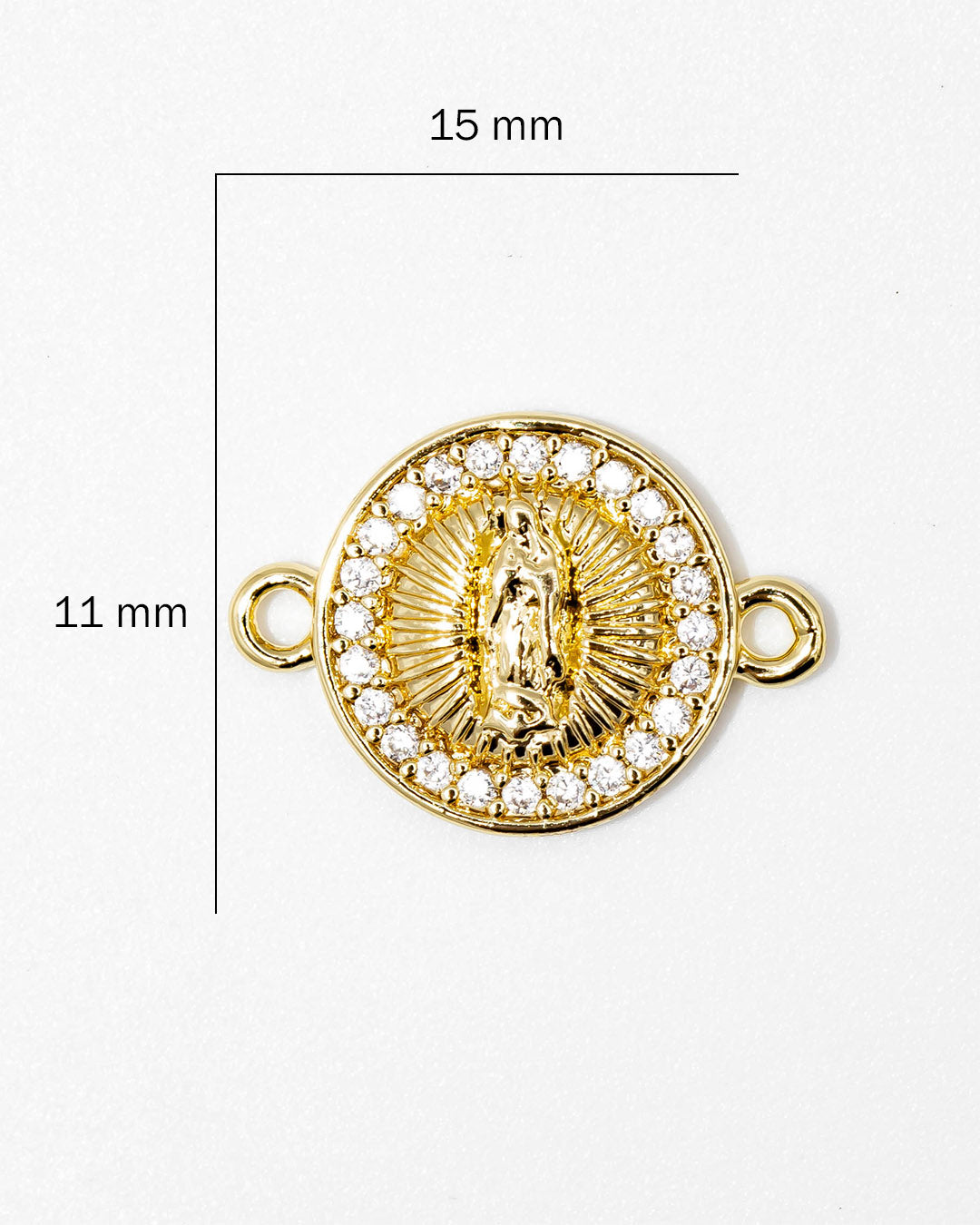 Dije virgen pulsera