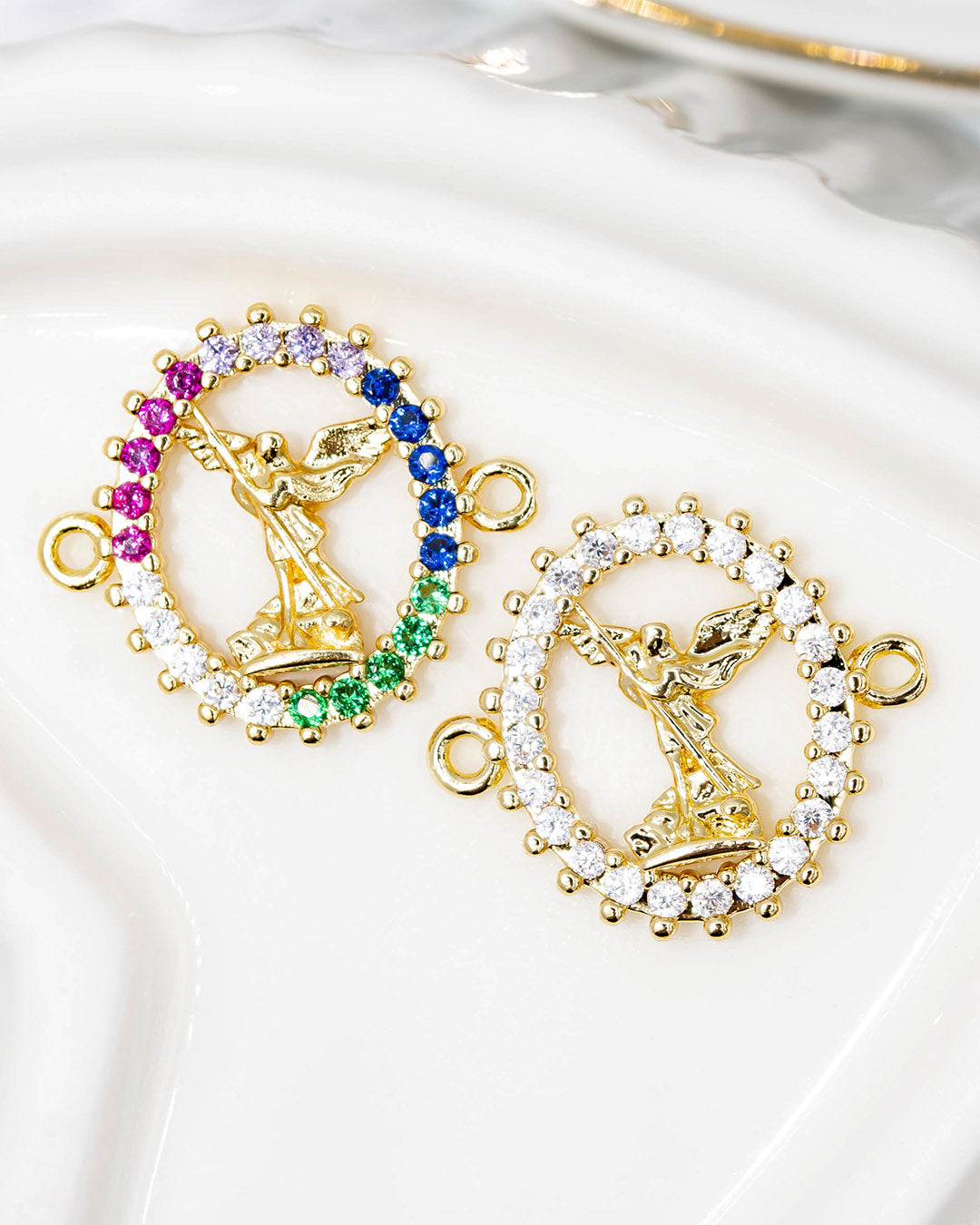 Dije san Miguel pulsera